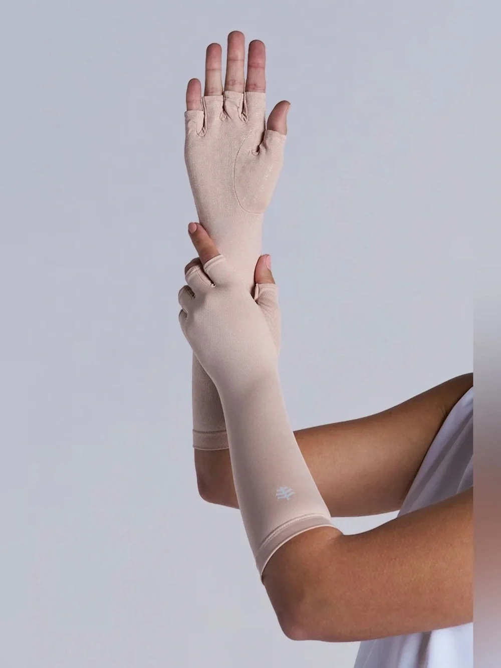 Coolibar Bona | Unisex Fingerless Mid-length Gloves NWT